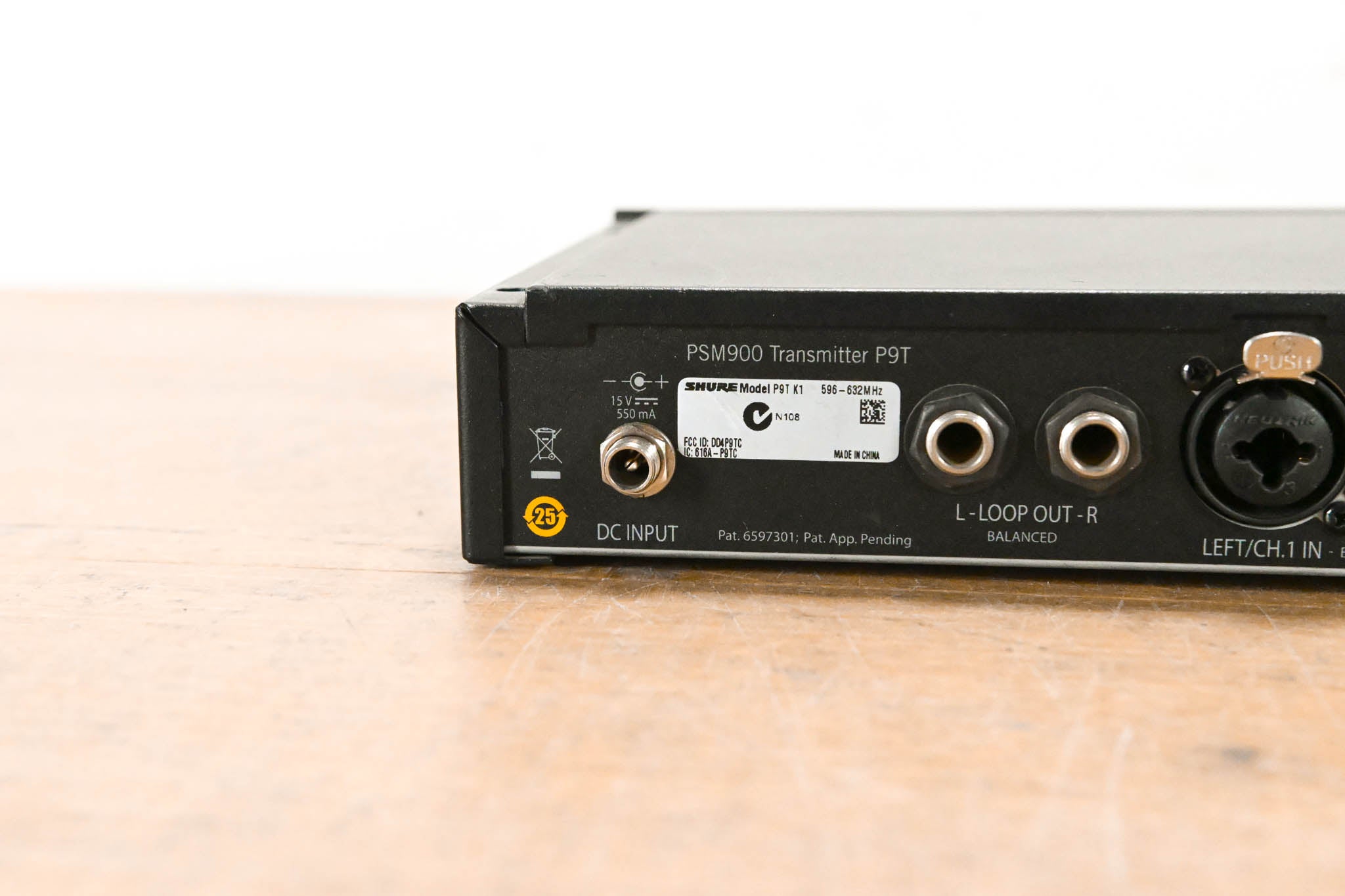 Shure PSM 900 Wireless IEM System K1 Band: 596-632MHz NO POWER SUPPLY