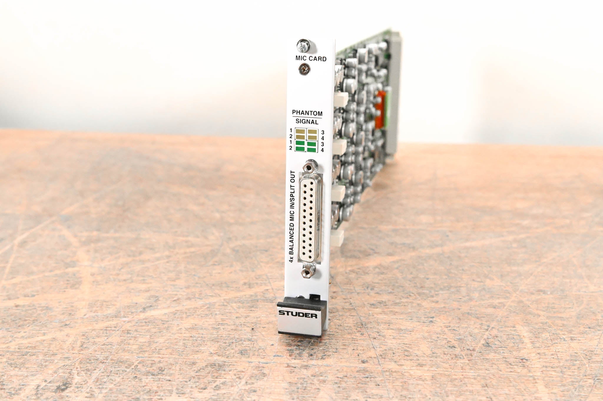 Studer Mic/Line In Card for D21m Modular I/O System