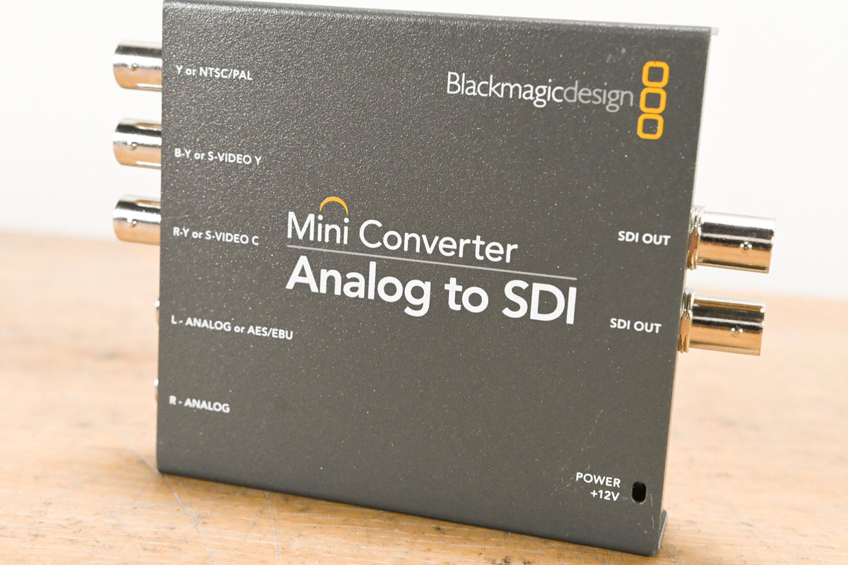 Blackmagic Design Mini Converter Analog to SDI (NO POWER SUPPLY)