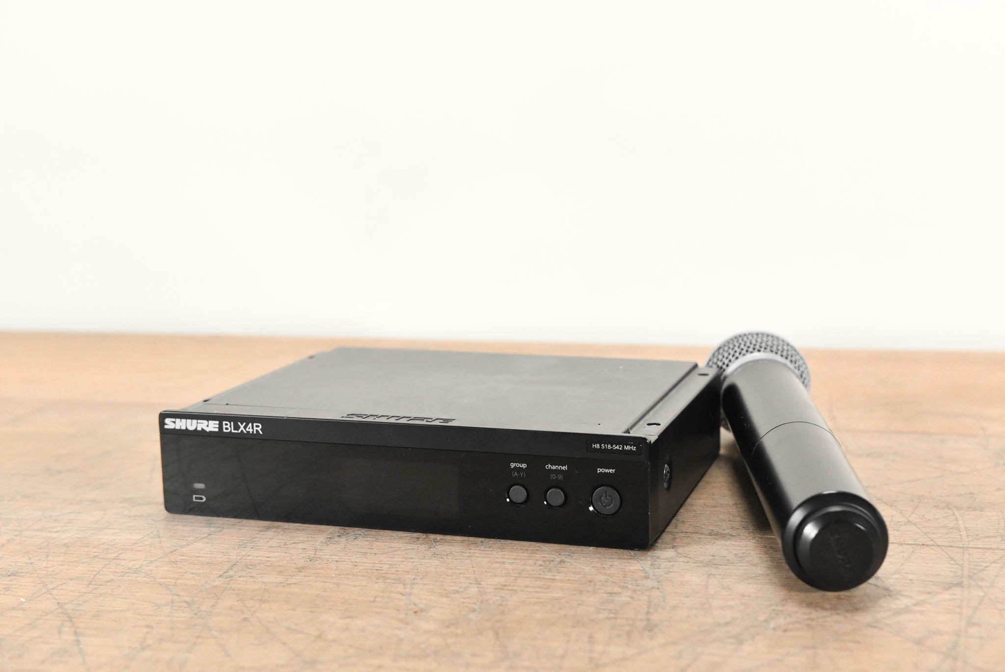 Shure BLX24R/SM58 Wireless Handheld Mic System - H8 Band NO POWER SUPPLY