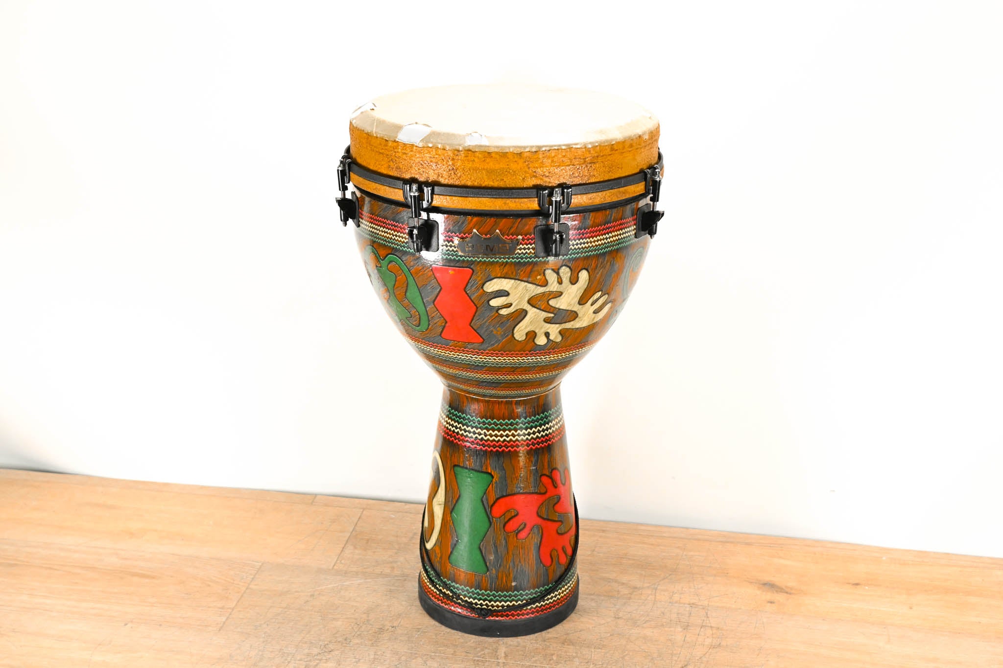 Remo Mondo Djembe 14\ - AdinkraRemo Mondo Djembe 14\ - Adinkra  