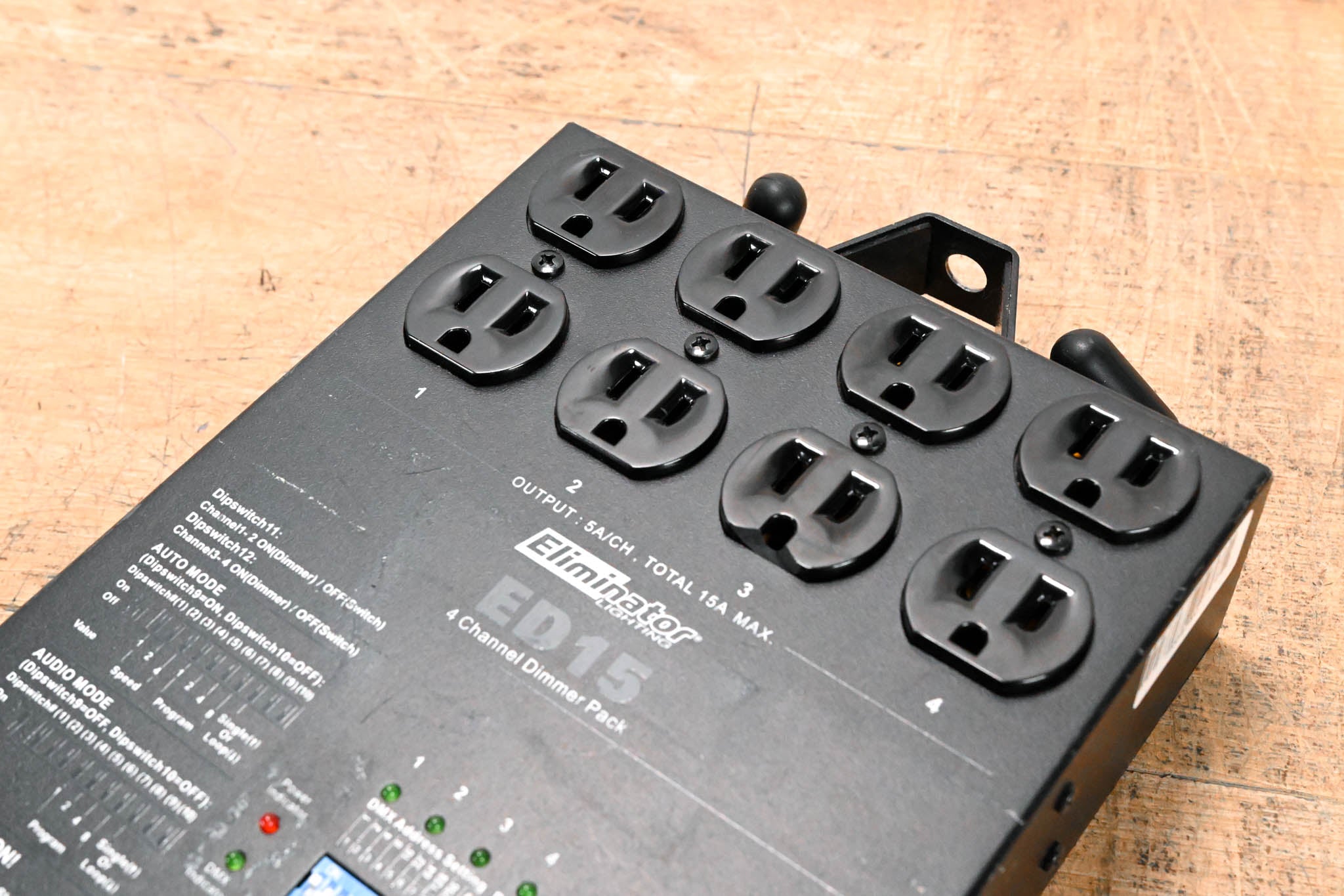 Eliminator Lighting ED15 4-Channel Dimmer Pack