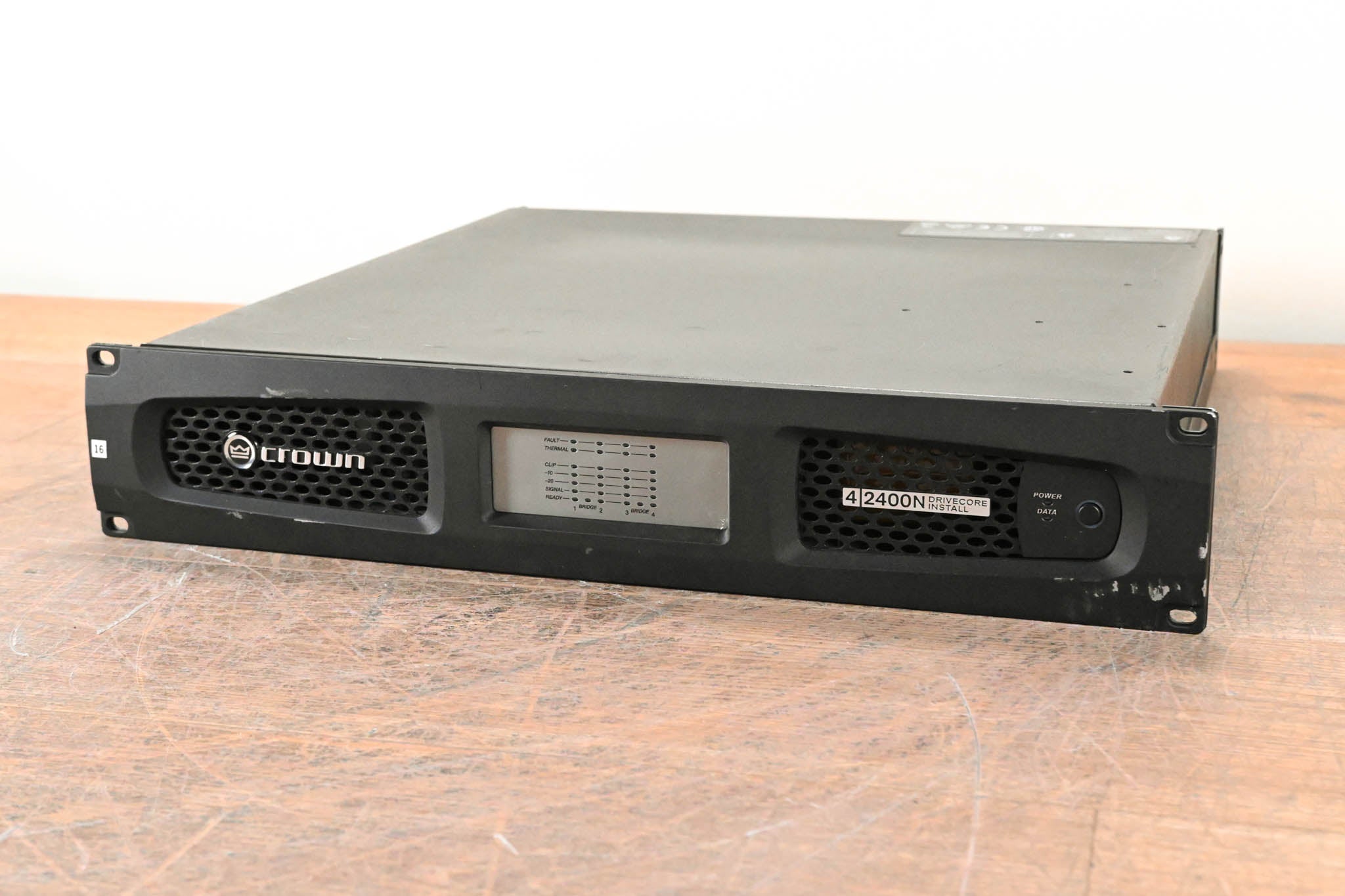 Crown DCi 4|2400N Four-Channel, 2400W @ 4Ω Power Amplifier with BLU link