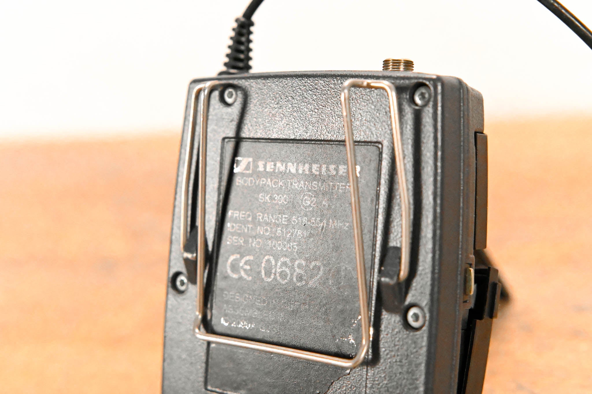 Sennheiser ew 100 G2 Bodypack Wireless System 518-554MHz NO POWER SUPPLY