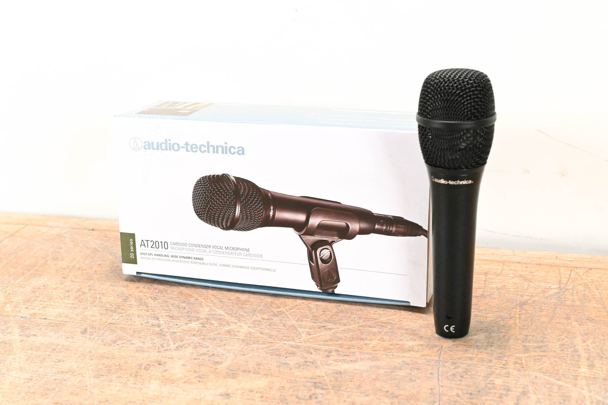 Audio-Technica AT2010 Cardioid Condenser Handheld Microphone