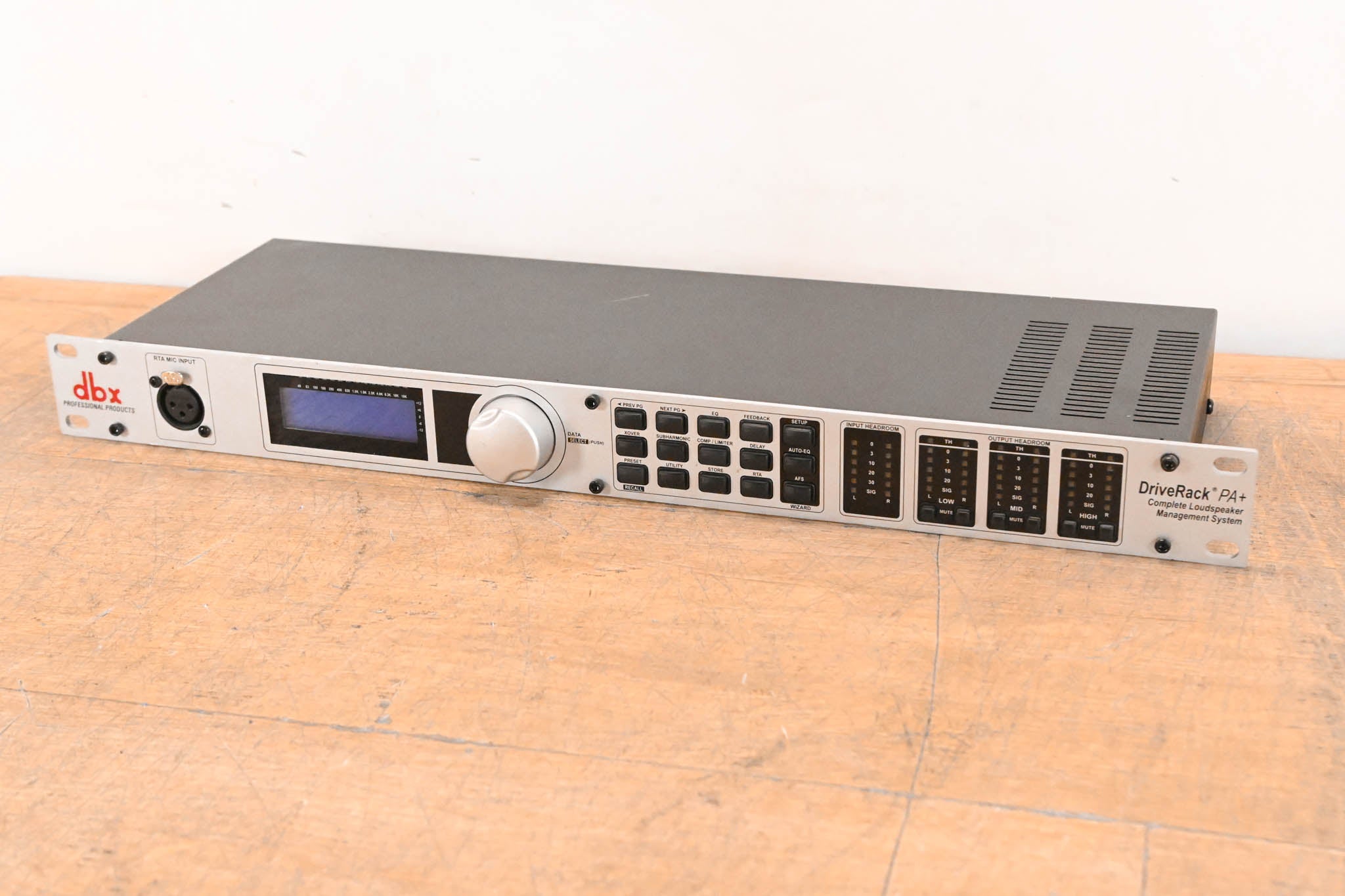 dbx DriveRack PA+ Complete Loudspeaker Management System