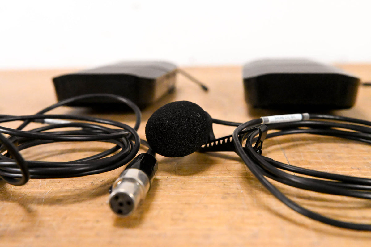 Shure BLX188/CVL Dual Beltpack System w/ two Lav Mics - J10 (NO PSU)