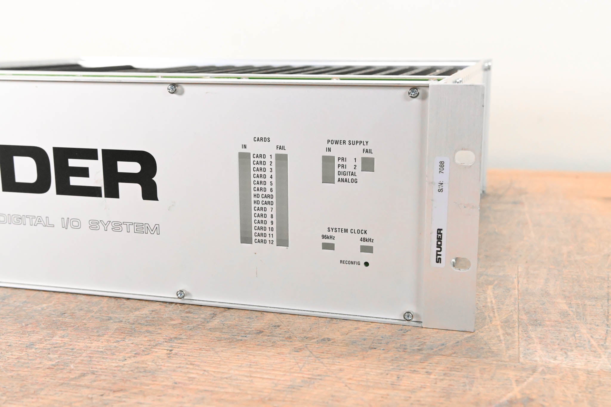 Studer D21m Modular I/O System with Madi HD Link Card