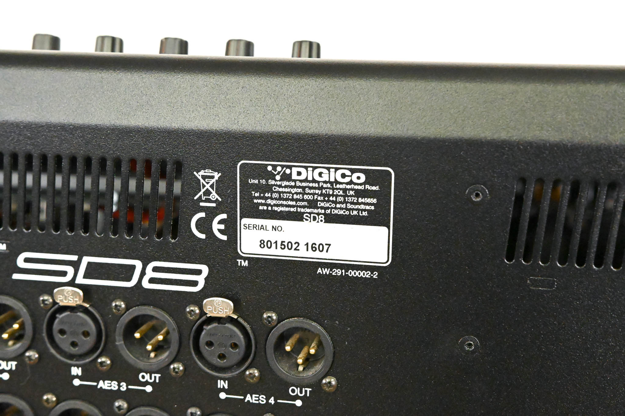 DiGiCo SD8 120-Channel Digital Mixing Console