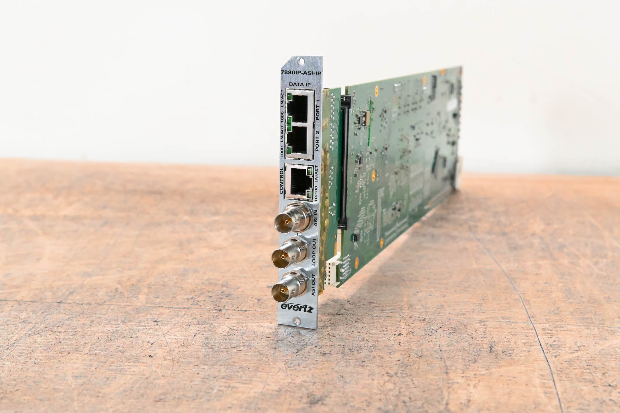 Evertz 7880IP-ASI-IP ASI/SDI IP Encapsulator for 7700/7800 Multiframe