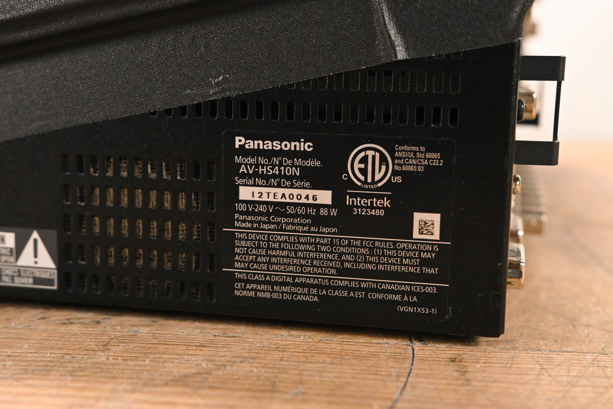 Panasonic AV-HS410N HD/SD Multi-Format Live Switcher