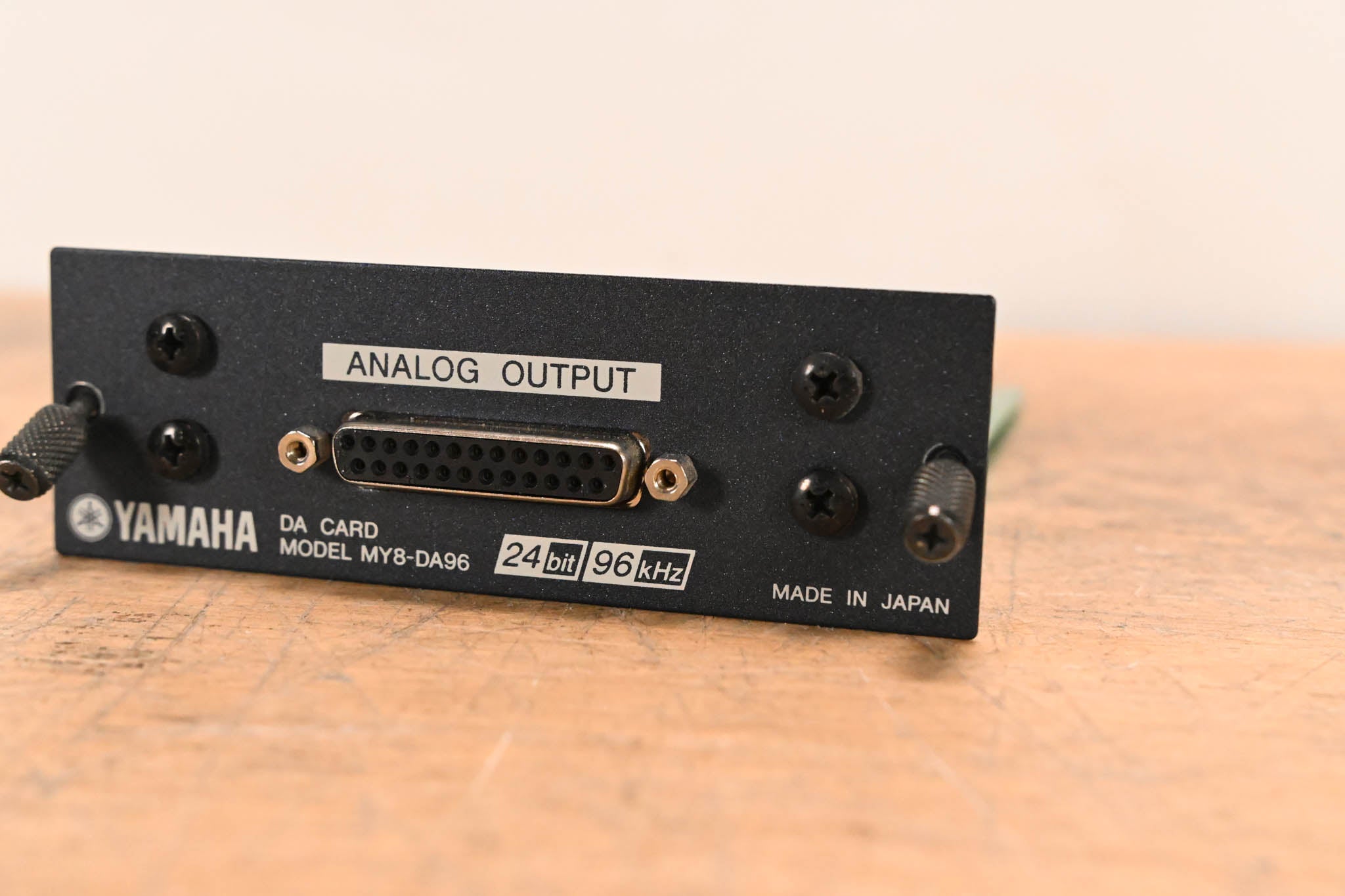 Yamaha MY8-DA96 24-bit, 96kHz 8-Channel Analog Output Card