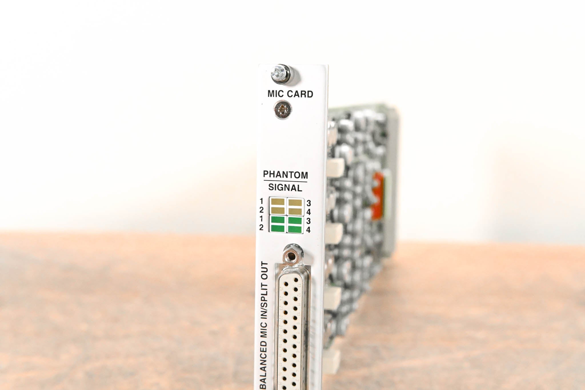 Studer Mic/Line In Card for D21m Modular I/O System