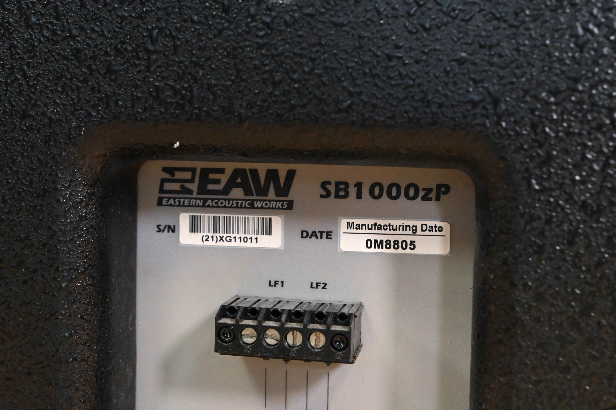 EAW SB1000zP Dual 18" Passive Subwoofer