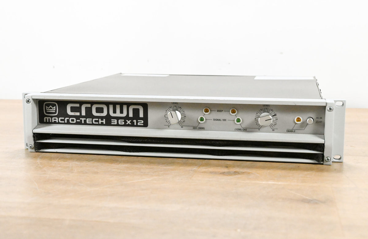 Crown Macro-Tech 36x12 2-Channel Power Amplifier