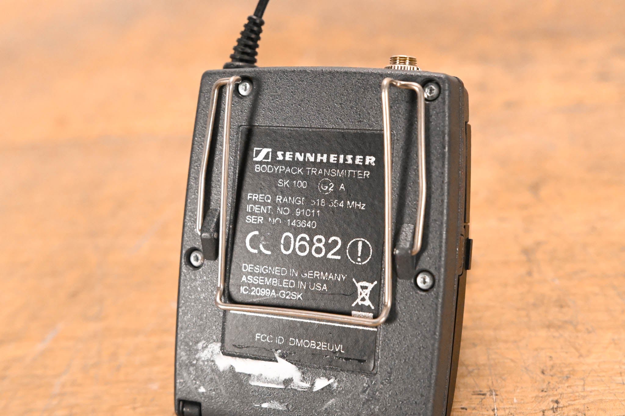Sennheiser ew 100 G2 Bodypack Wireless System 518-554MHz (NO PSU)