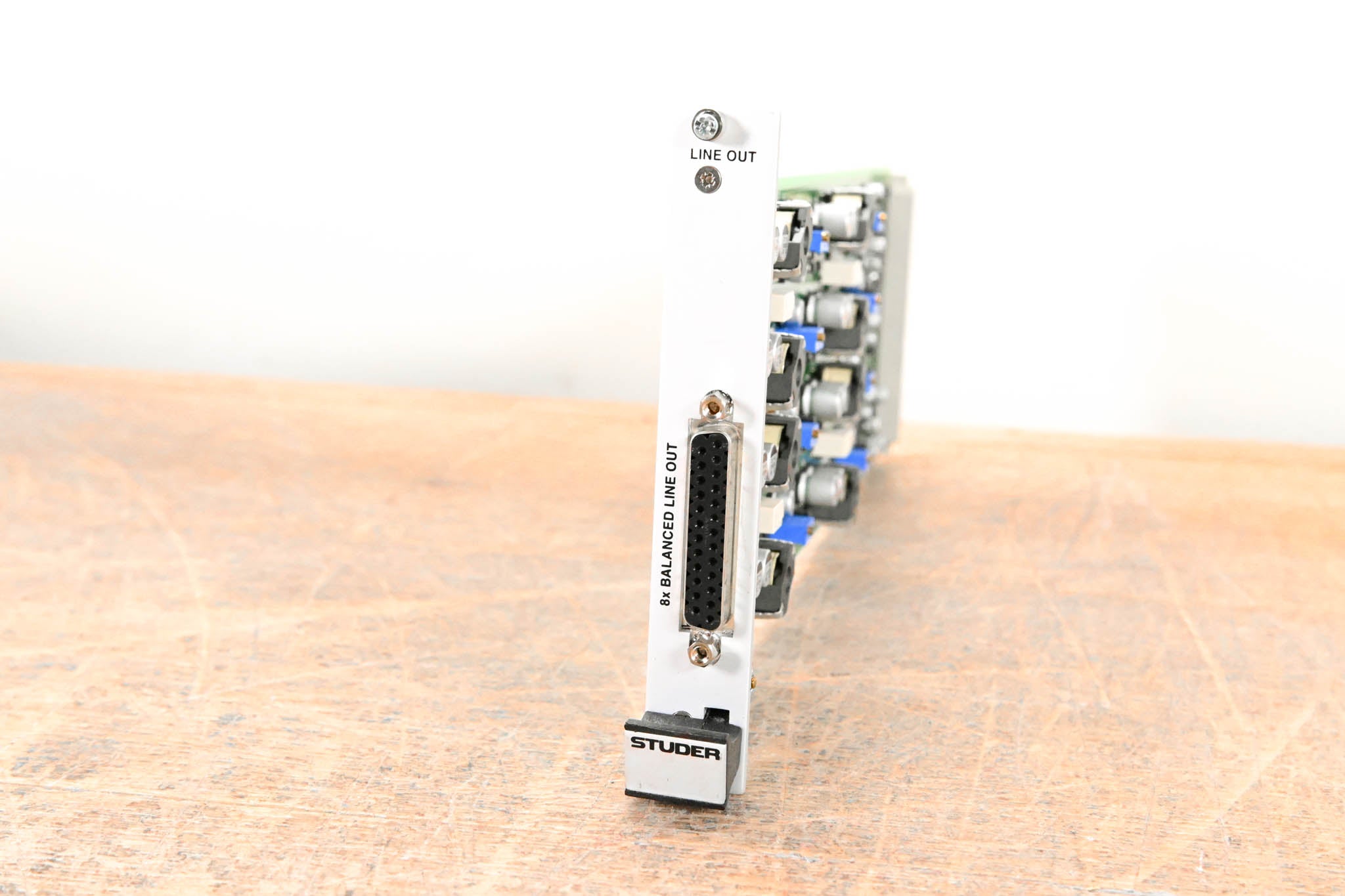 Studer 8-Channel Analog Line Out Card for D21m & D23m Modular I/O System