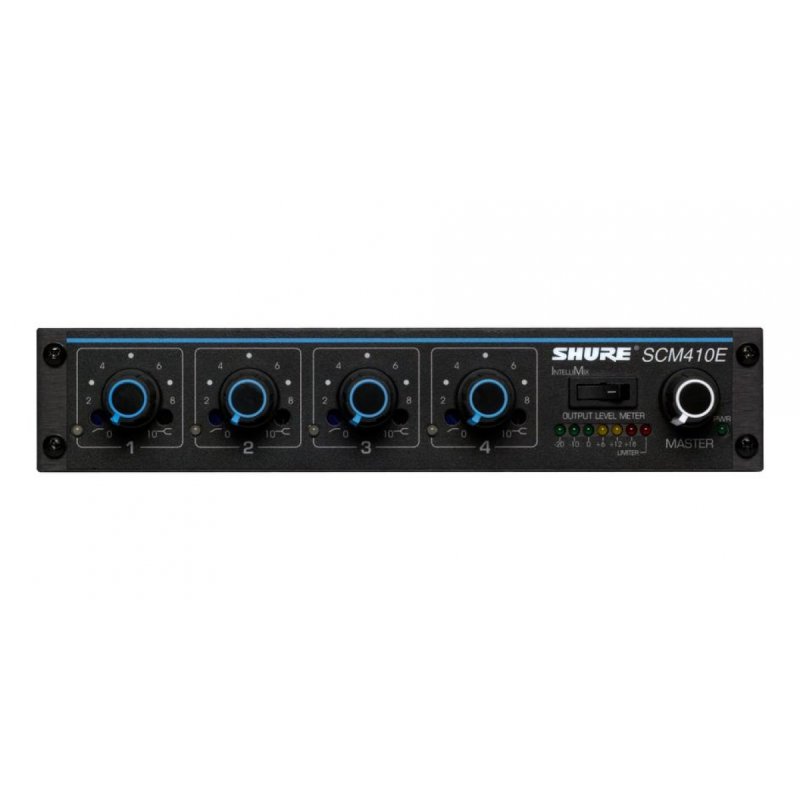 Four-Channel Automatic Microphone Mixer (110V) wit