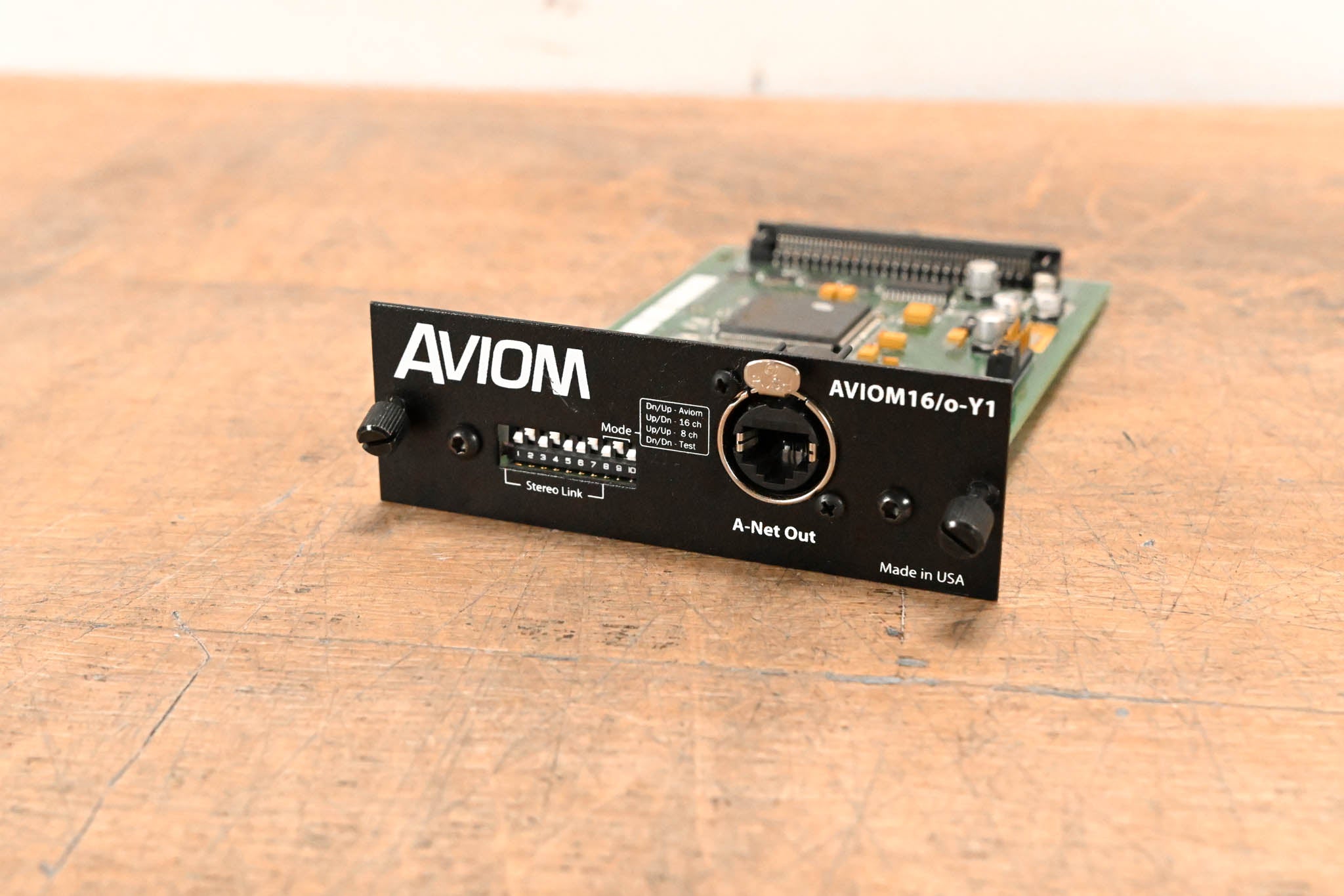 Aviom 16/o-Y1 A-Net Card for Yamaha Digital Products