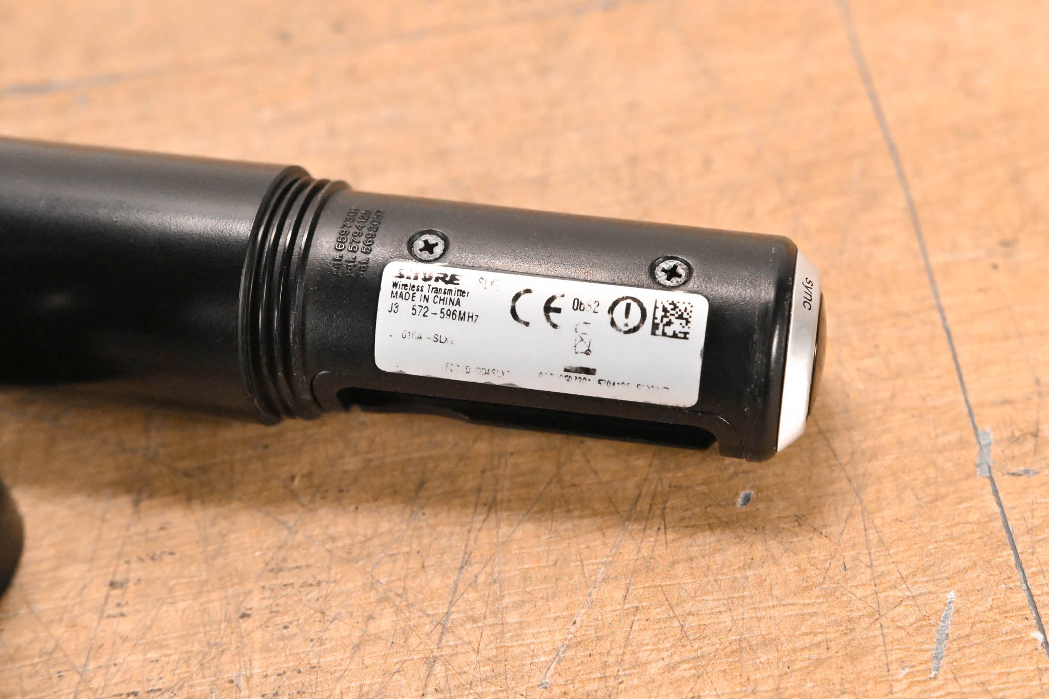 Shure SLX2/BETA87A Wireless Handheld Transmitter - J3 Band: 572-596 MHz