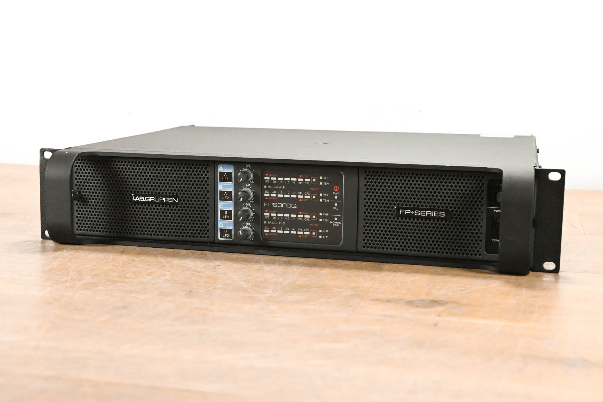 Lab Gruppen FP6000Q 6000W Four-Channel Power Amplifier
