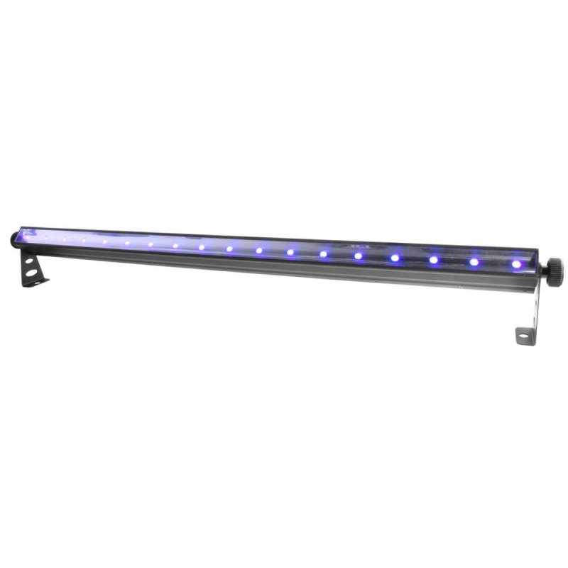 High-output; DMX-controlled ultraviolet wash