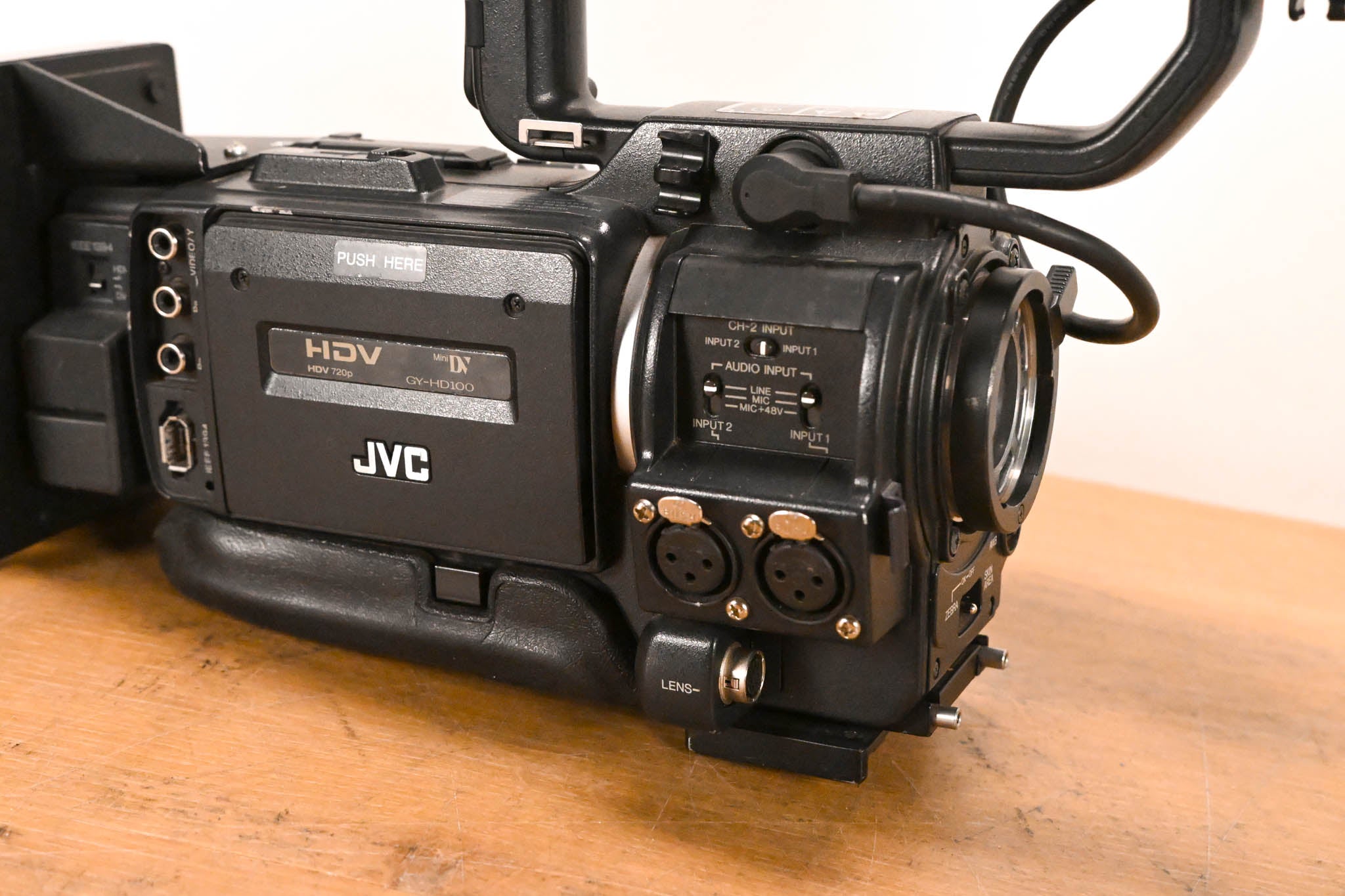 JVC GY-HD100 High Definition 3-CCD MiniDV Professional Camcorder