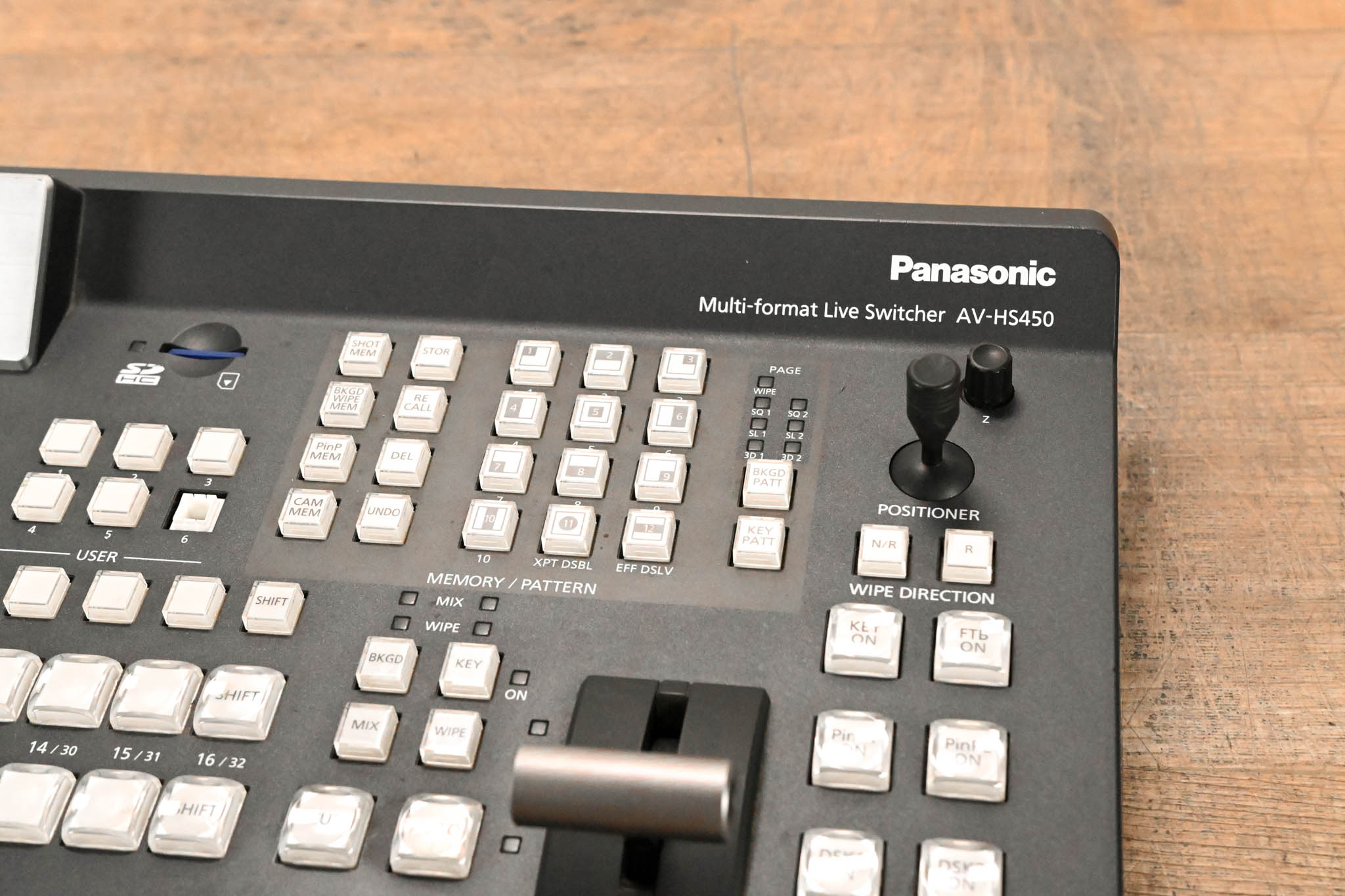 Panasonic AV-HS450C1N Control Panel for AV-HS450 Video Switcher (NO PSU)