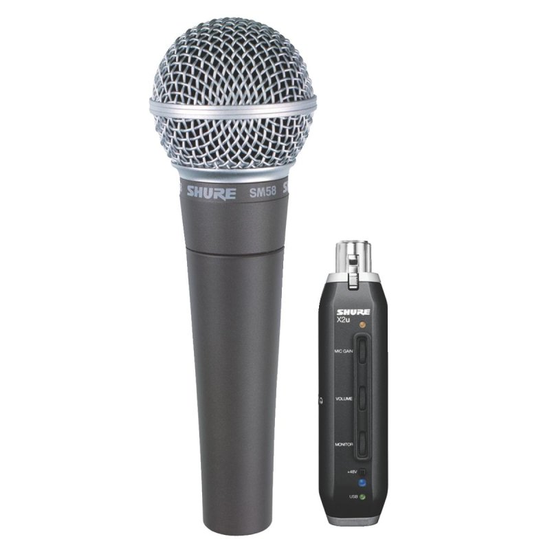SM58 USB Digital Bundle