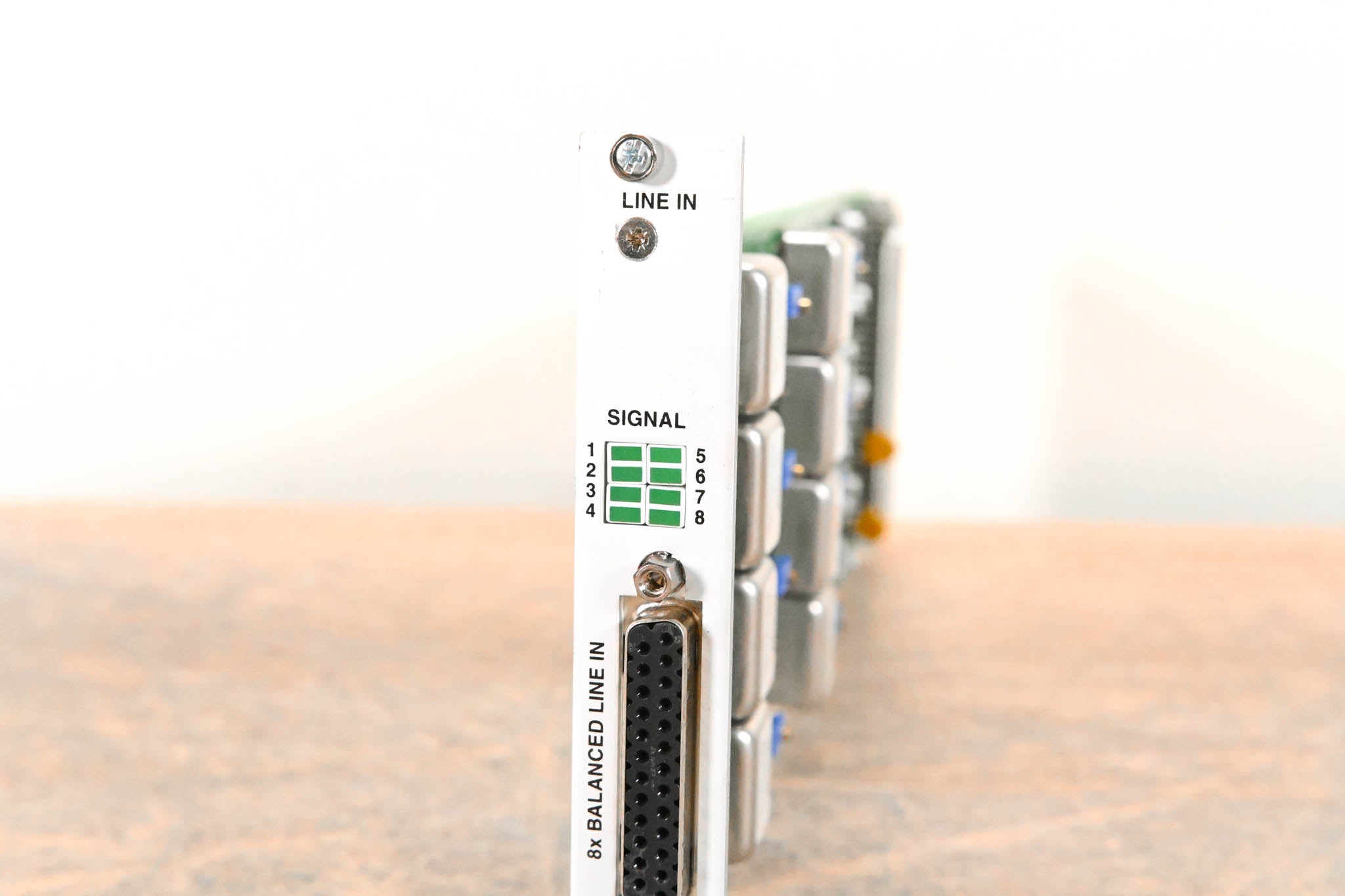 Studer 8-Channel Analog Line In Card for D21m & D23m Modular I/O Systems