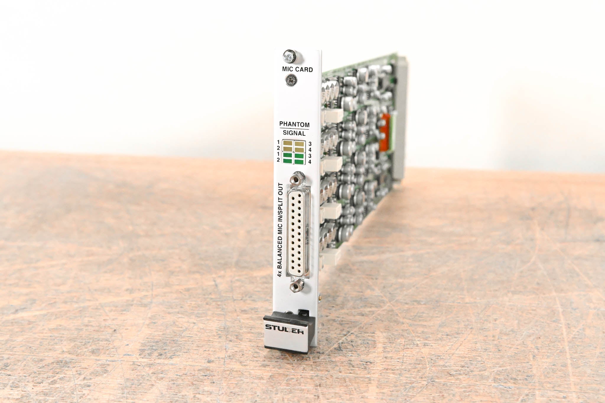 Studer Mic/Line In Card for D21m Modular I/O System