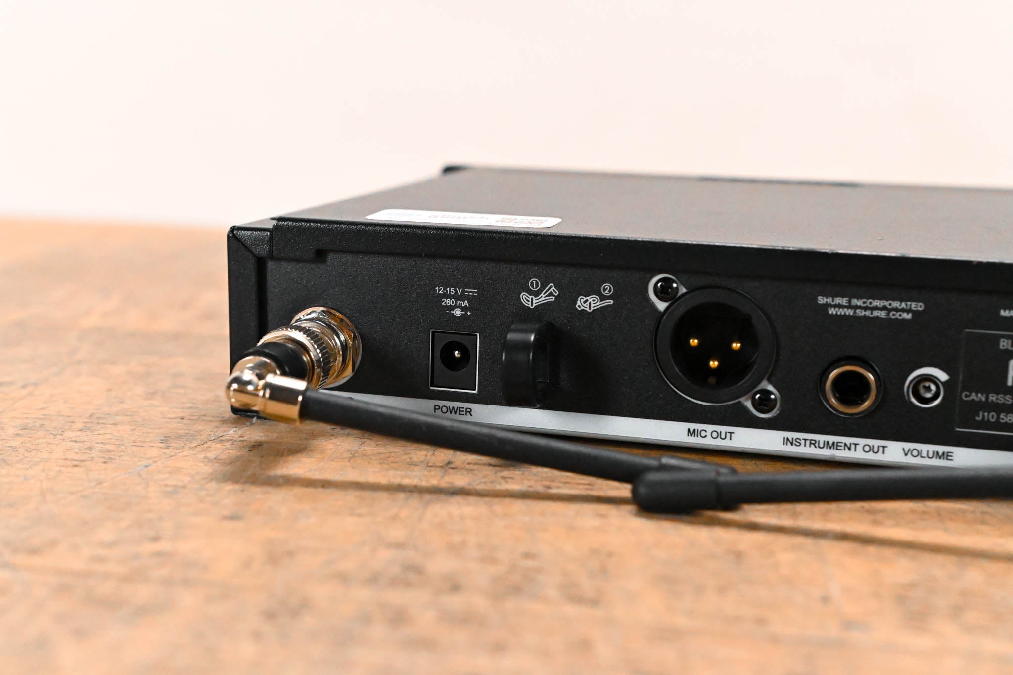 Shure BLX4R Rack-Mountable Wireless Receiver - J10 Band NO POWER SUPPLY