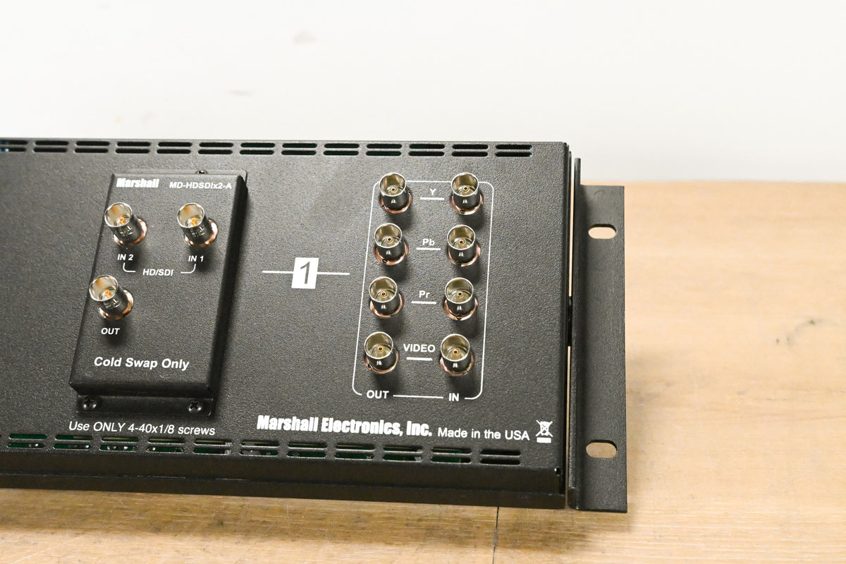 Marshall V-MD702 Dual 7" 3RU Rack Mount LCD Monitor (NO POWER SUPPLY)
