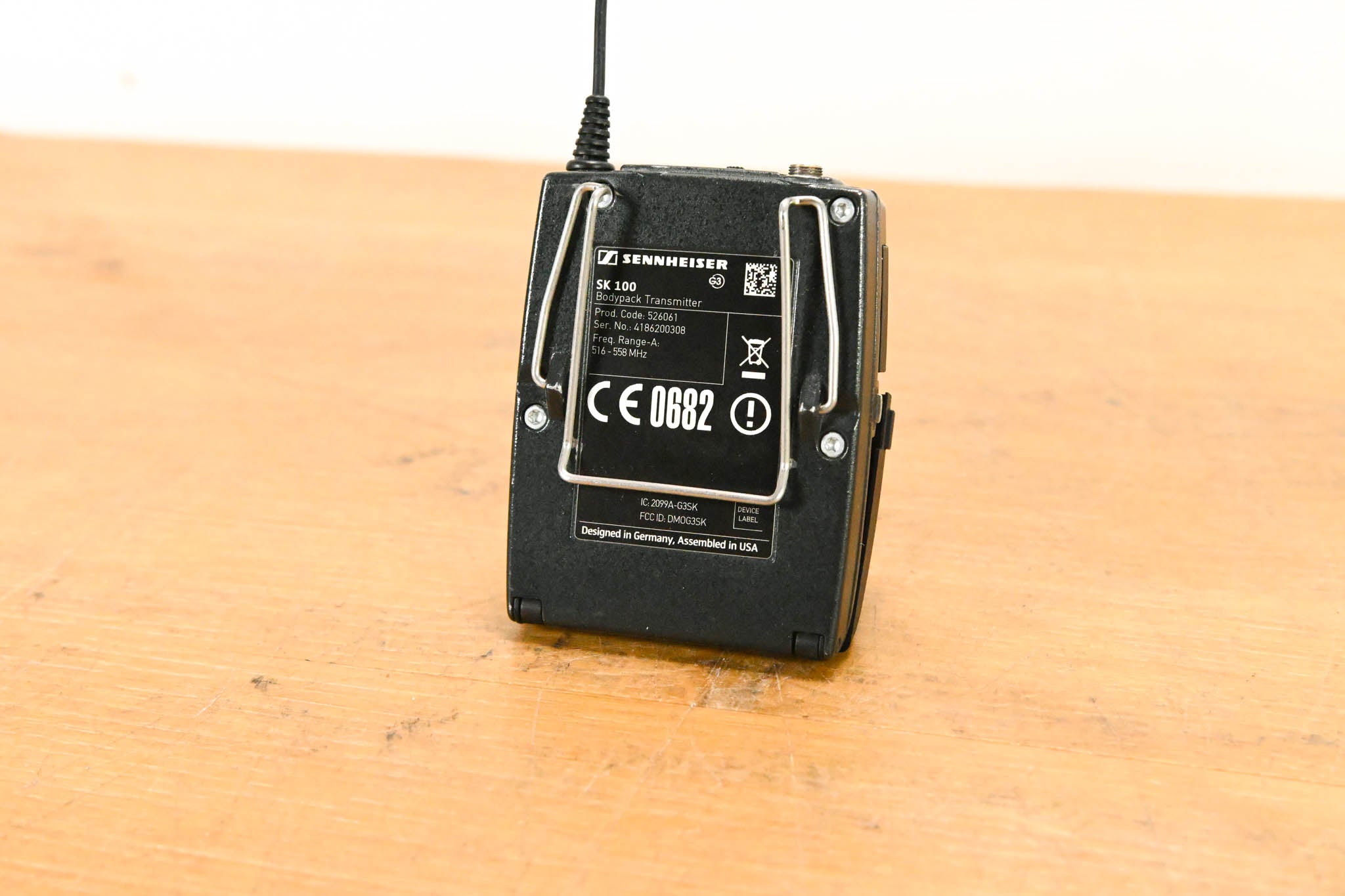 Sennheiser ew 100 G3 Bodypack Wireless System - A Range NO POWER SUPPLY