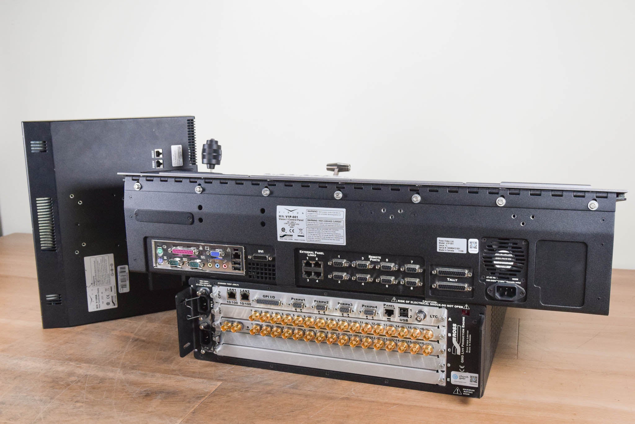 Ross Vision QMD 1 M/E Video Switcher with Vision 1 Panel