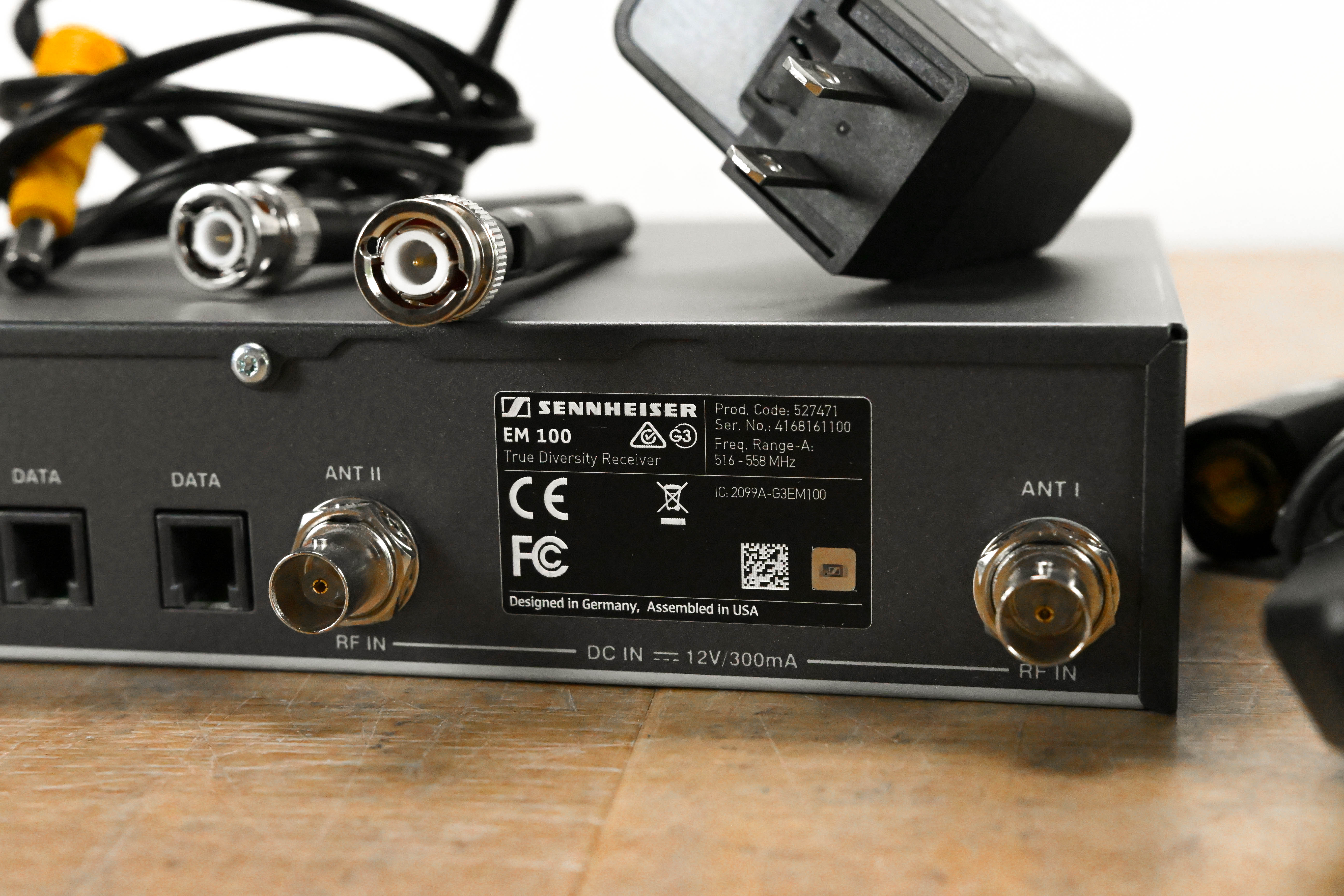 Sennheiser ew 100 G3 Handheld Wireless System - A Range: 516-558 MHz