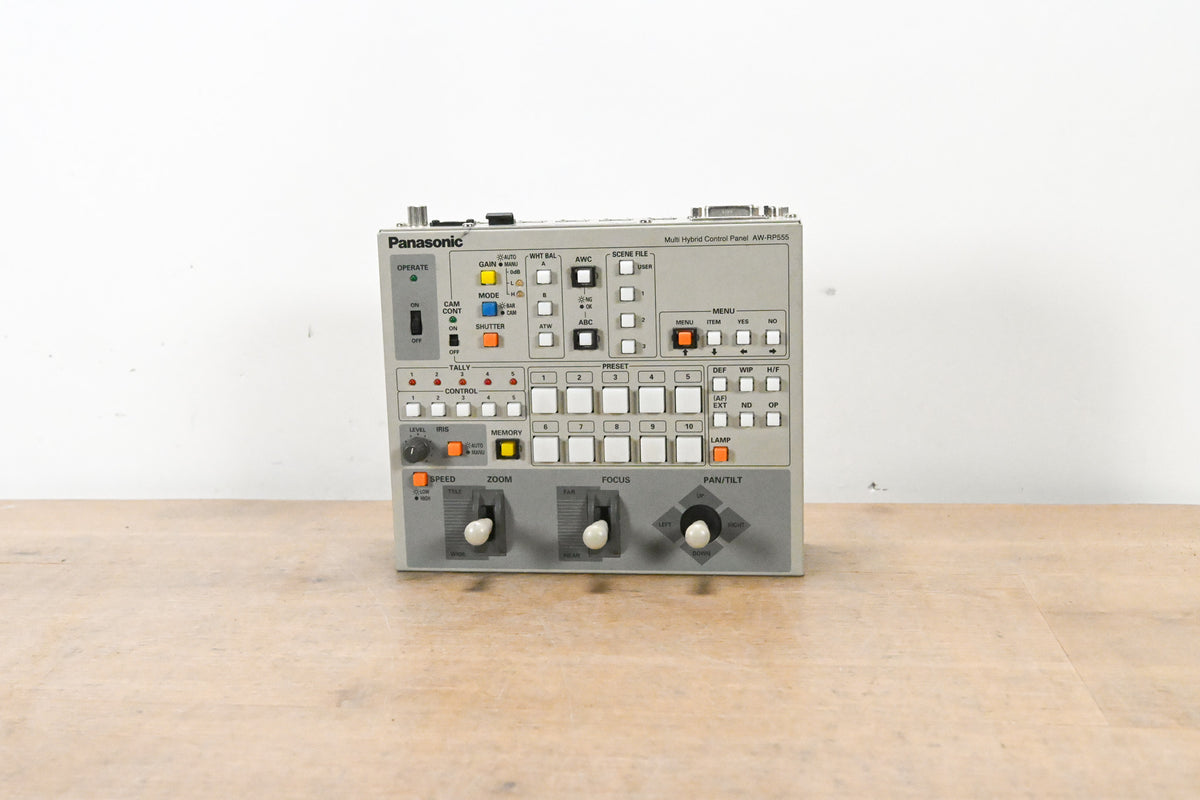 Panasonic AW-RP555 Multi Hybrid Control Panel (NO POWER SUPPLY)