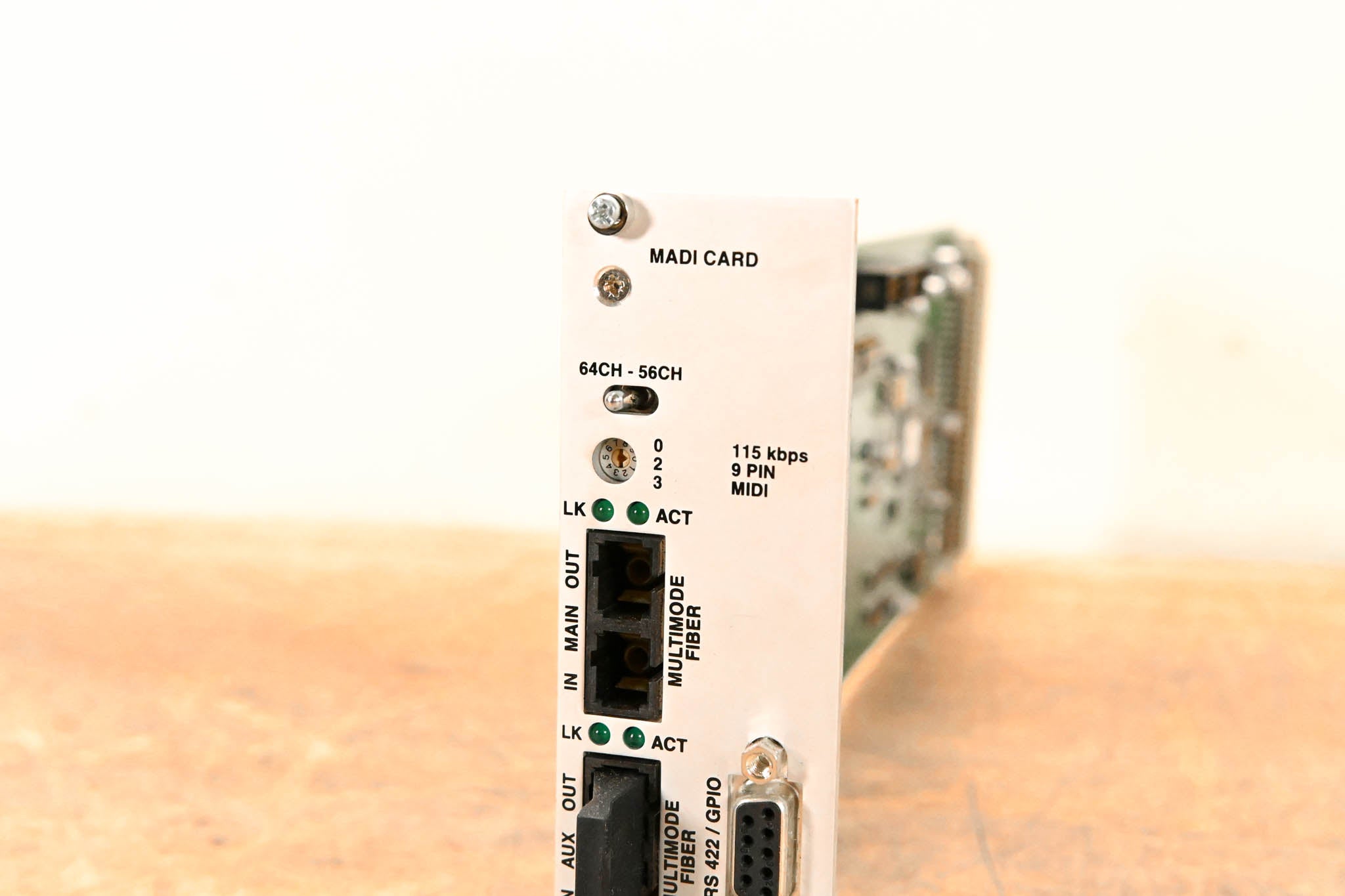 Studer MADI I/O Card for D21m Modular I/O System
