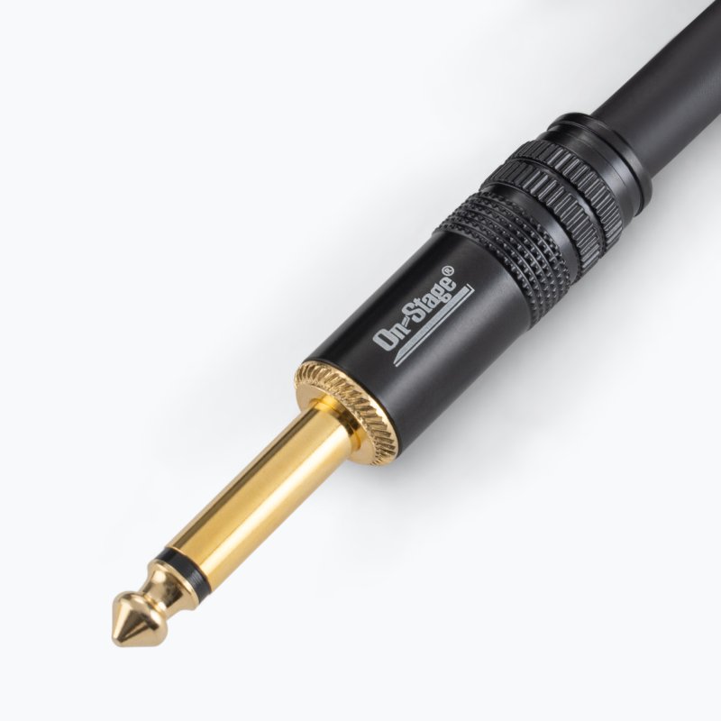Production-Grade Braided Instrument Cable (Right Angle to Straight)