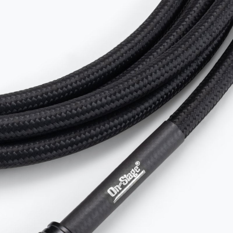Production-Grade Braided Instrument Cable (Right Angle to Straight)