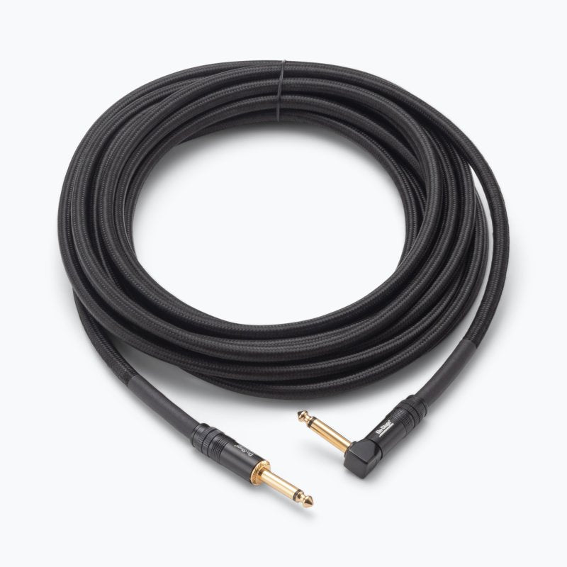 Production-Grade Braided Instrument Cable (Right Angle to Straight)