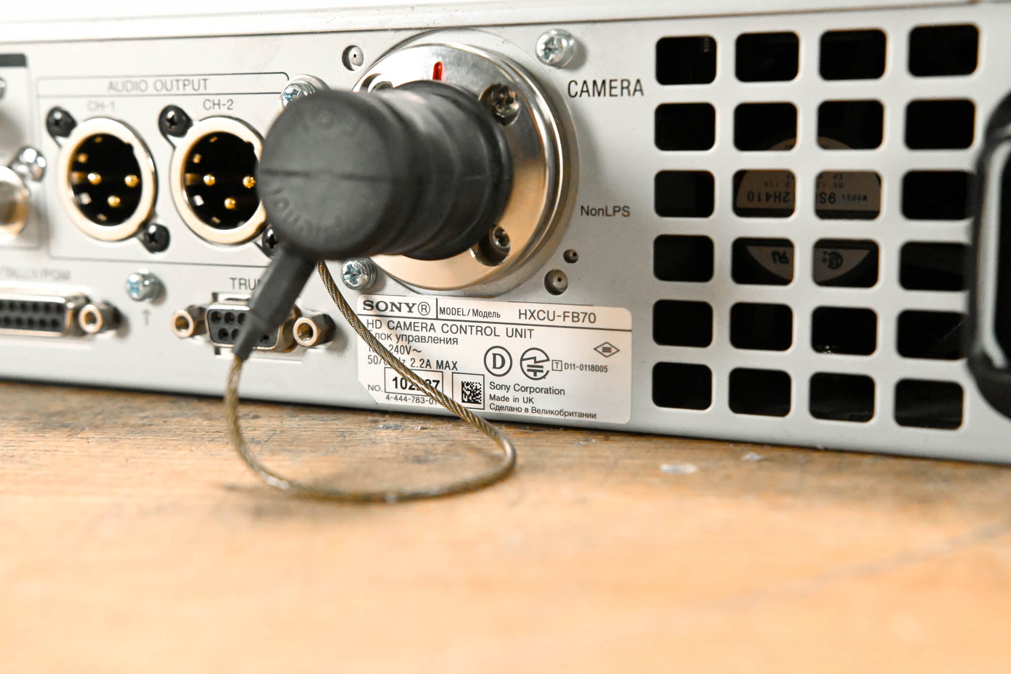 Sony HXCU-FB70 Optical Fiber Camera Control Unit