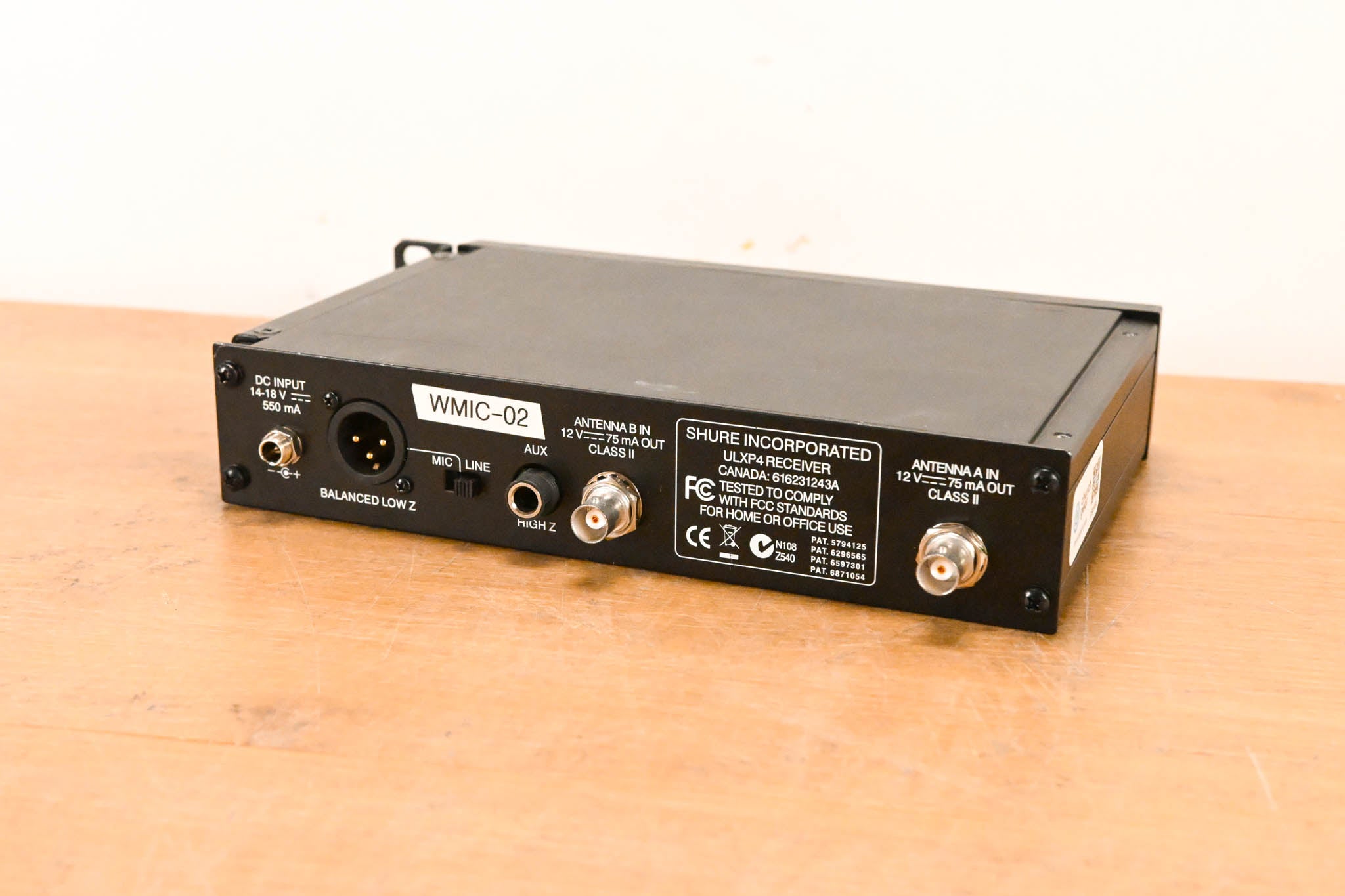 Shure ULXP24/SM86 Handheld Wireless Microphone System 554-590 MHz NO PSU