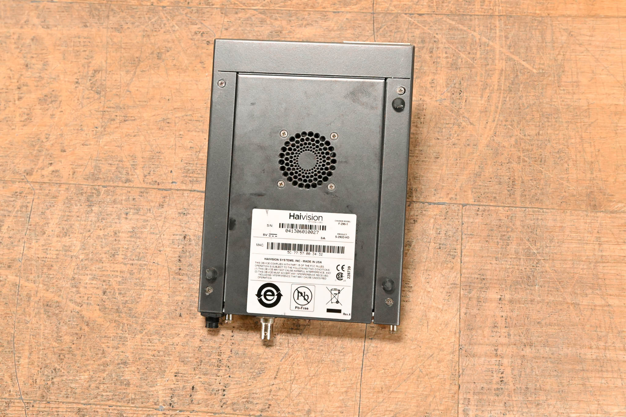 HaiVision Makito S-290D-HD HD H.264 IP Video Decoder (NO POWER SUPPLY)