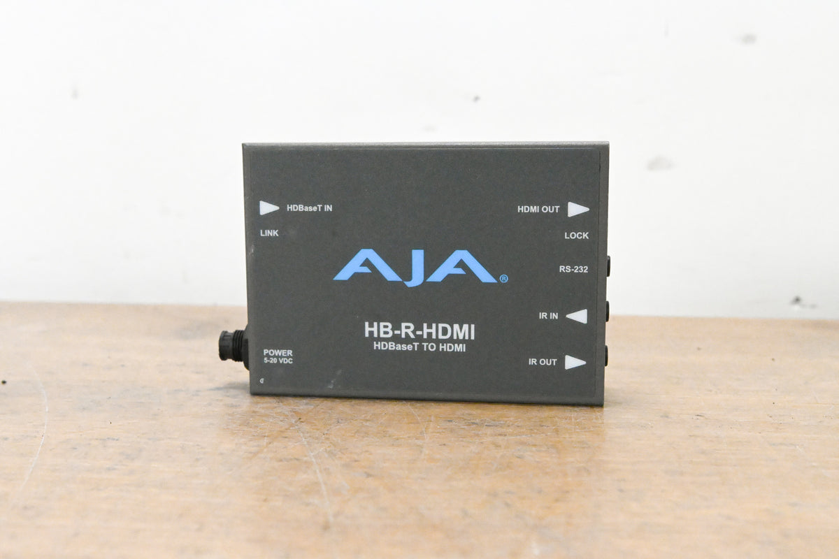AJA HB-R-HDMI HDBaseT to HDMI Receiver (NO POWER SUPPLY)