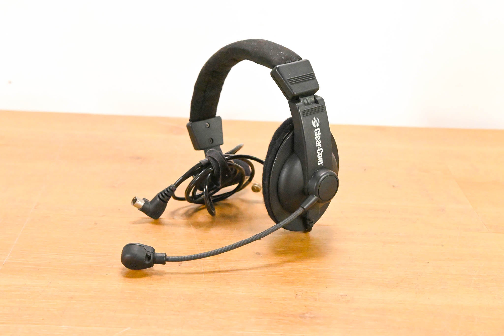 Clear-Com CC-15-MD4 Single-Ear Intercom Headset with Mini DIN Connector