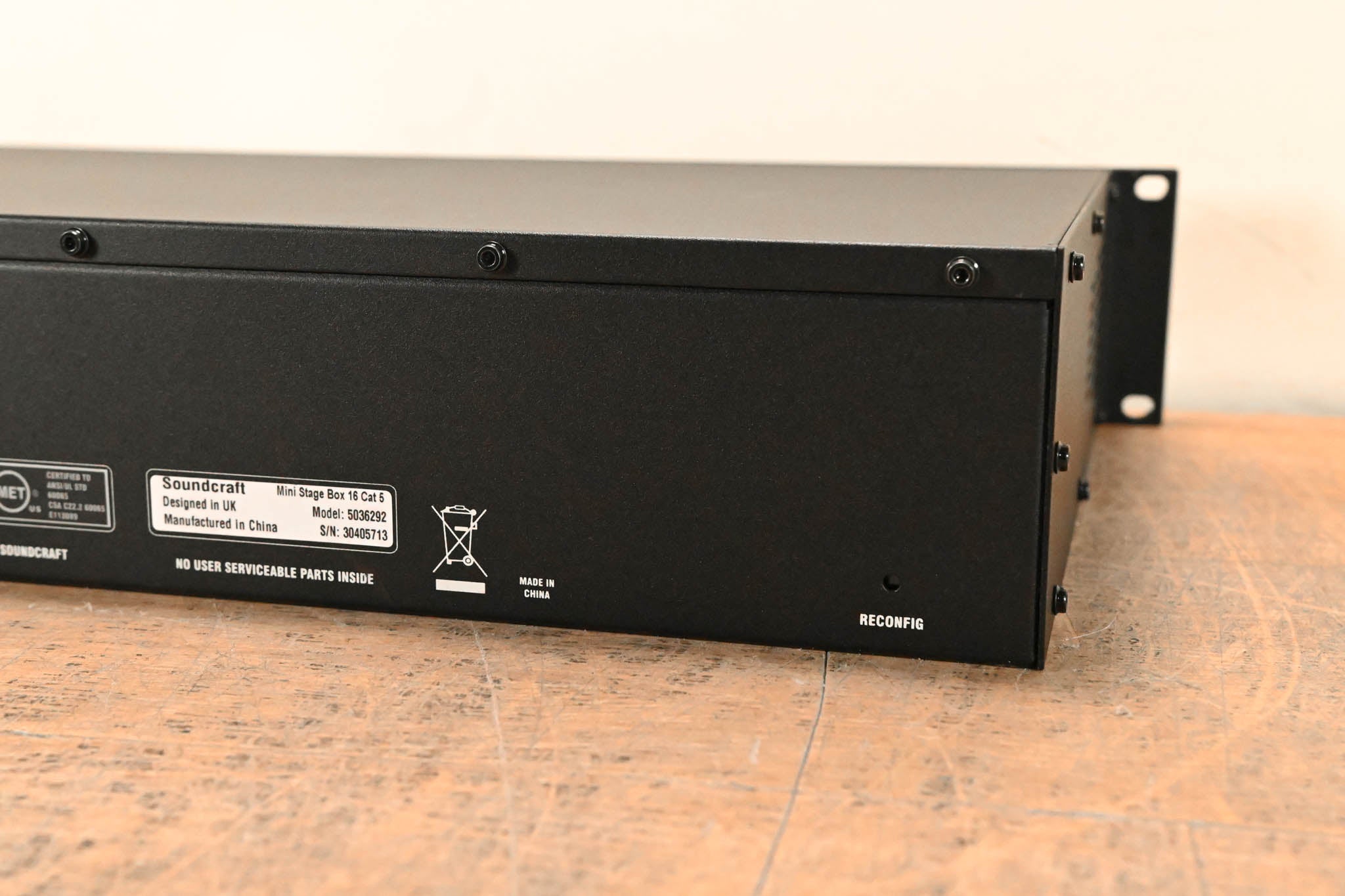 Soundcraft Mini Stagebox 16 Cat 5 16-CH Digital Stagebox with MADI Card