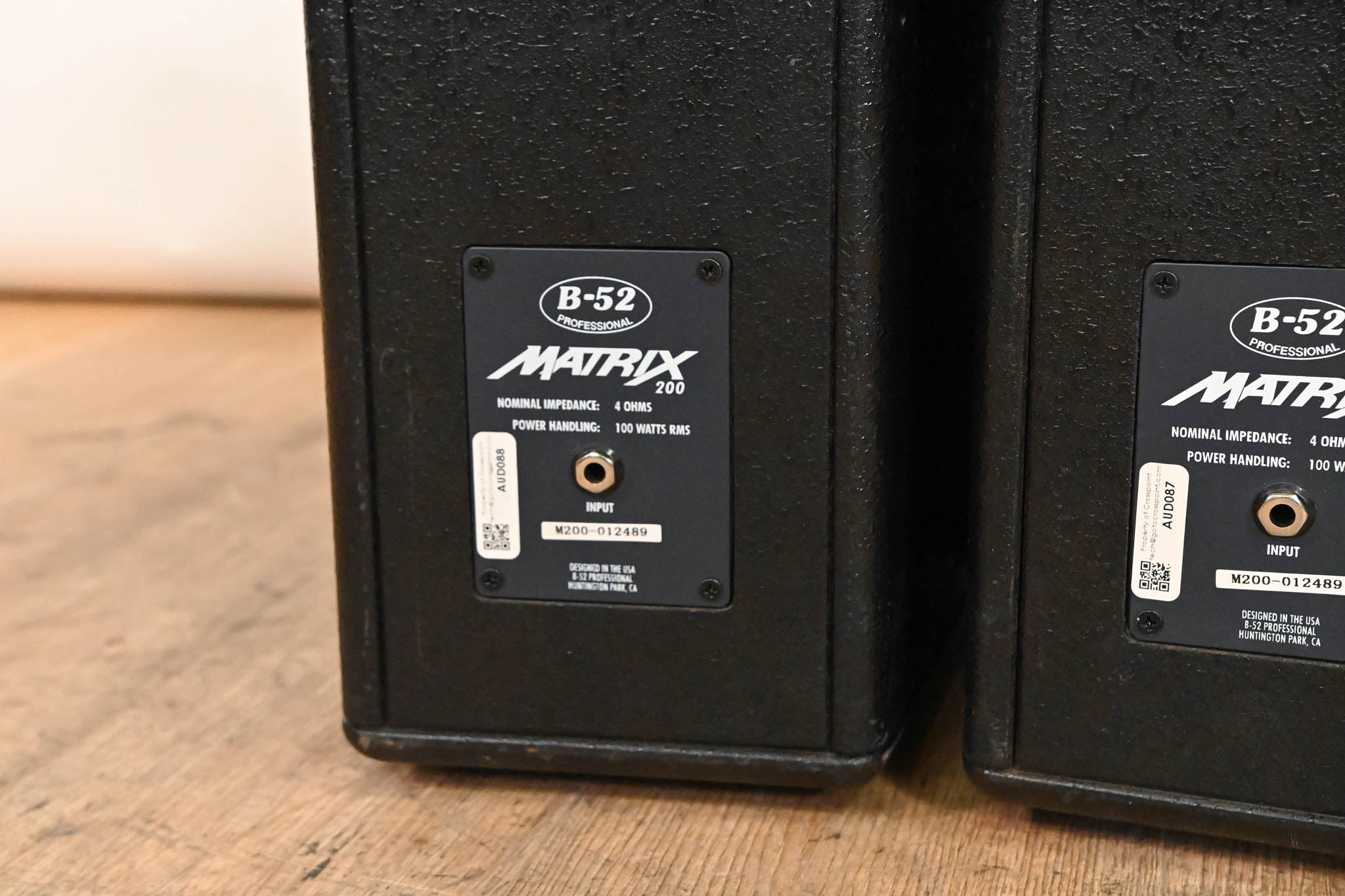 B-52 Matrix 200 Passive PA Speaker (PAIR)