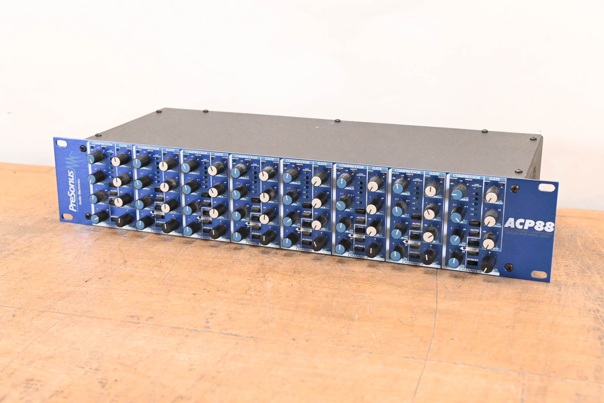 PreSonus ACP88 8-Channel Compressor/Limiter/Gate CG01VGQ