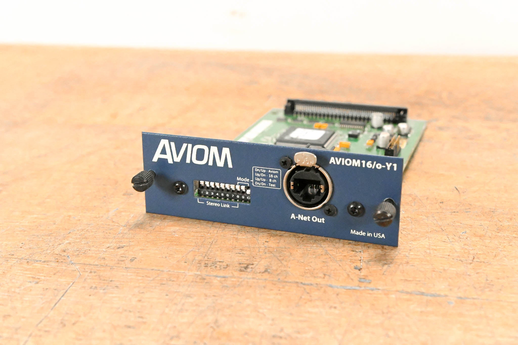 Aviom 16/o-Y1 A-Net Card for Yamaha Digital Products